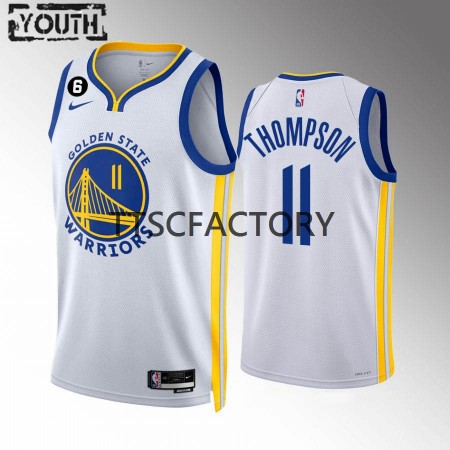 Dres Golden State Warriors Klay Thompson 11 Nike 2022-23 Association Edition Bijela Swingman - Dječji